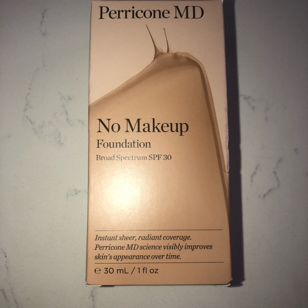 PERRICONE MD NO MAKEUP FOUNDATION SHADE LIGHT NEW